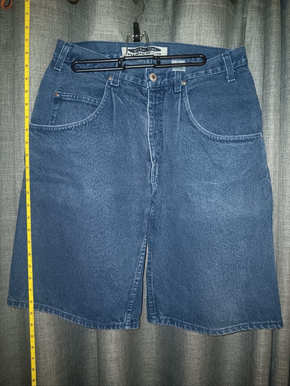 Anchor blue Men's 34 Dark Blue Denim Shorts
